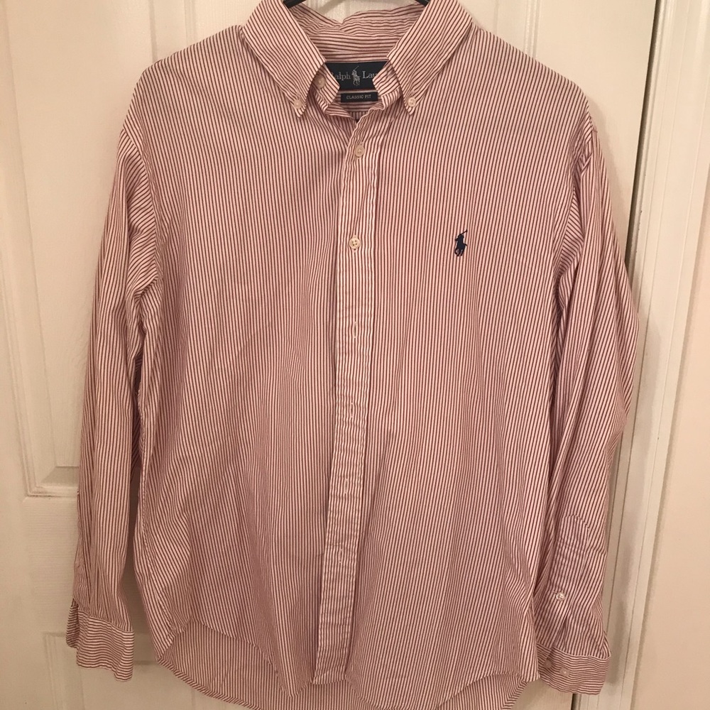Men’s button down polo